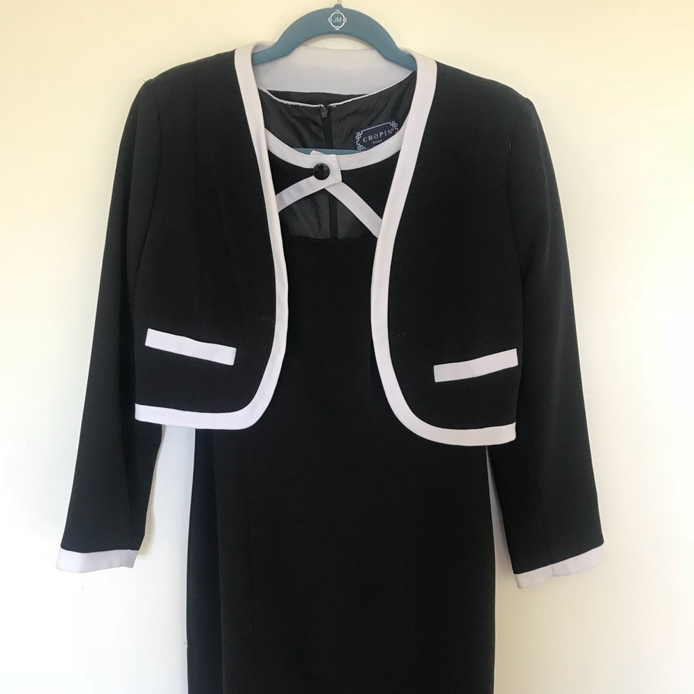 Dress with the jacket